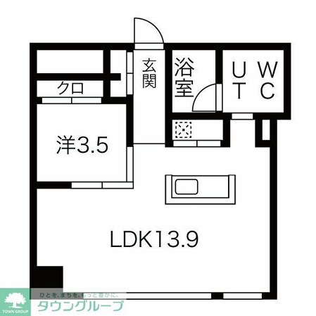 コレクション名駅IIIの物件間取画像